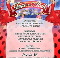 Cena para 2 personas feria de abril - Bingo Torrefiel